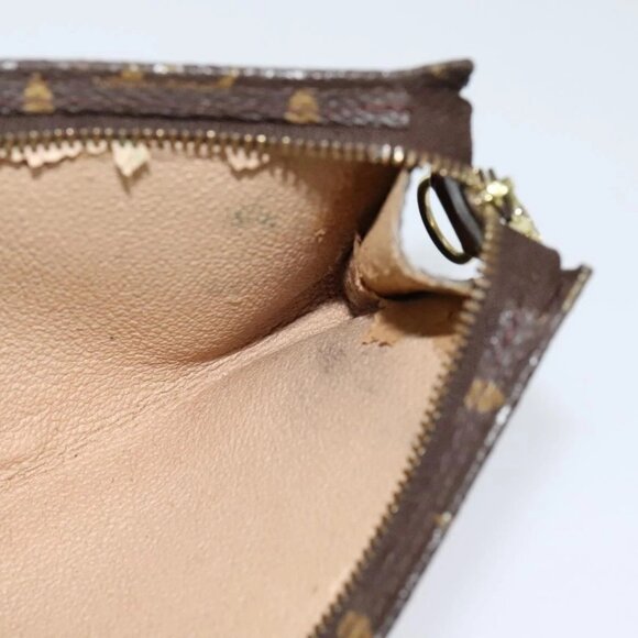 LOUIS VUITTON Monogram Bucket PM Accessory Pouch LV Auth 113795 - Picture 14 of 16